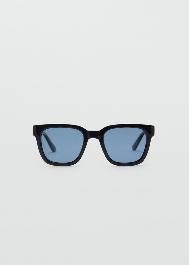 Mango Polarisierte Sonnenbrille mit rechteckigem Design Valentinstagsangebot