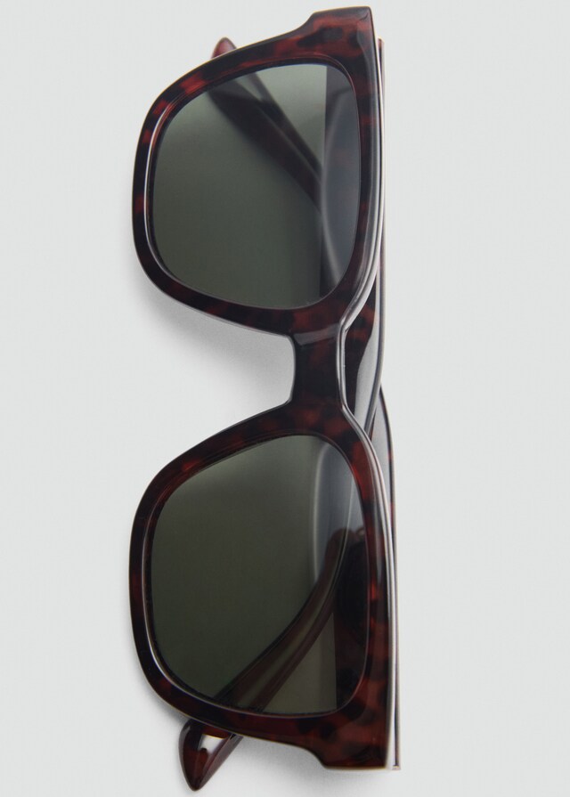 Mango Polarisierte Sonnenbrille mit rechteckigem Design Jubiläumsangebot