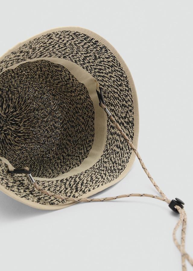 Mango Bucket Hat aus Stroh Exklusive Angebote