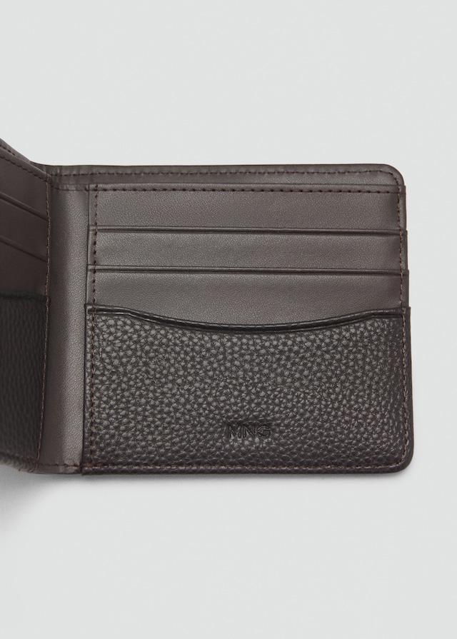 Mango Brieftasche mit genarbtem Ledereffekt Neuheiten