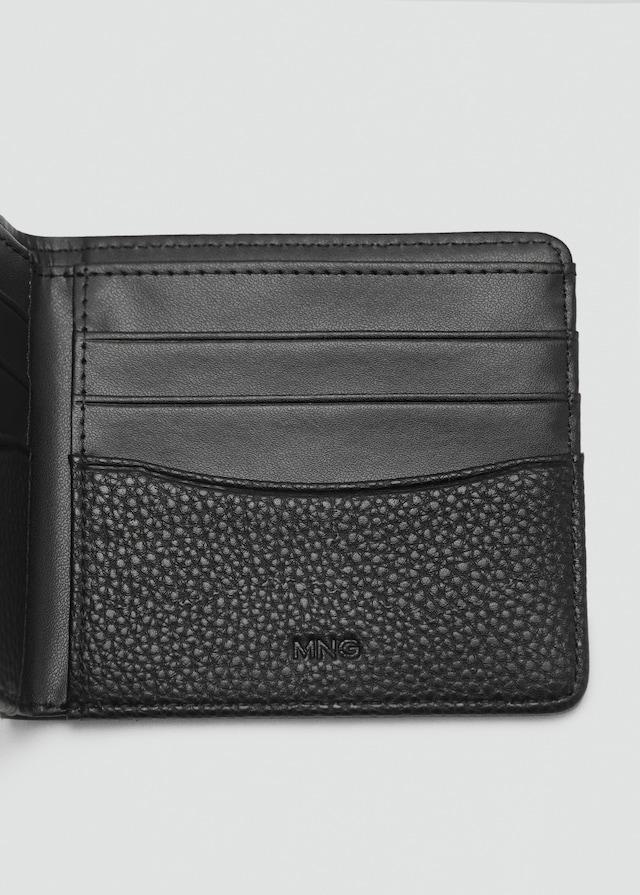 Mango Brieftasche mit genarbtem Ledereffekt Bestseller