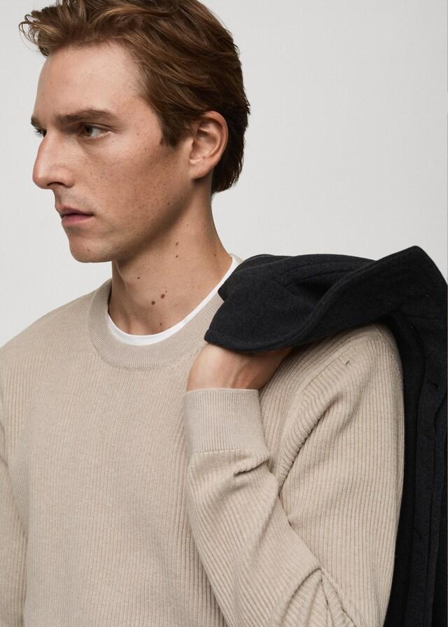 Mango Rippstrickpullover aus Baumwolle Bis zu 50% Rabatt
