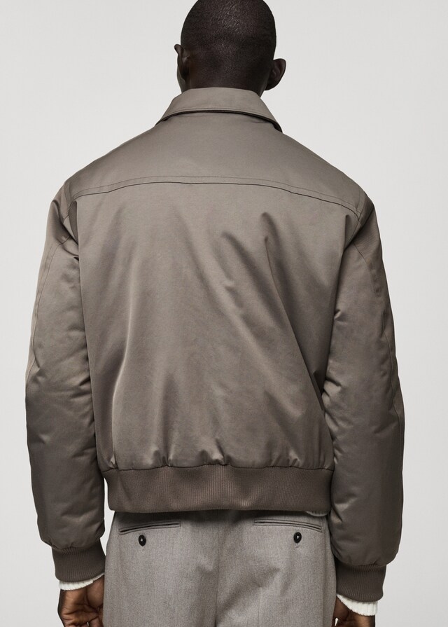 Mango Wasserabweisende Steppjacke Kostenloser Versand international