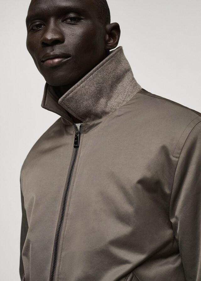 Mango Wasserabweisende Steppjacke Kostenloser Versand international