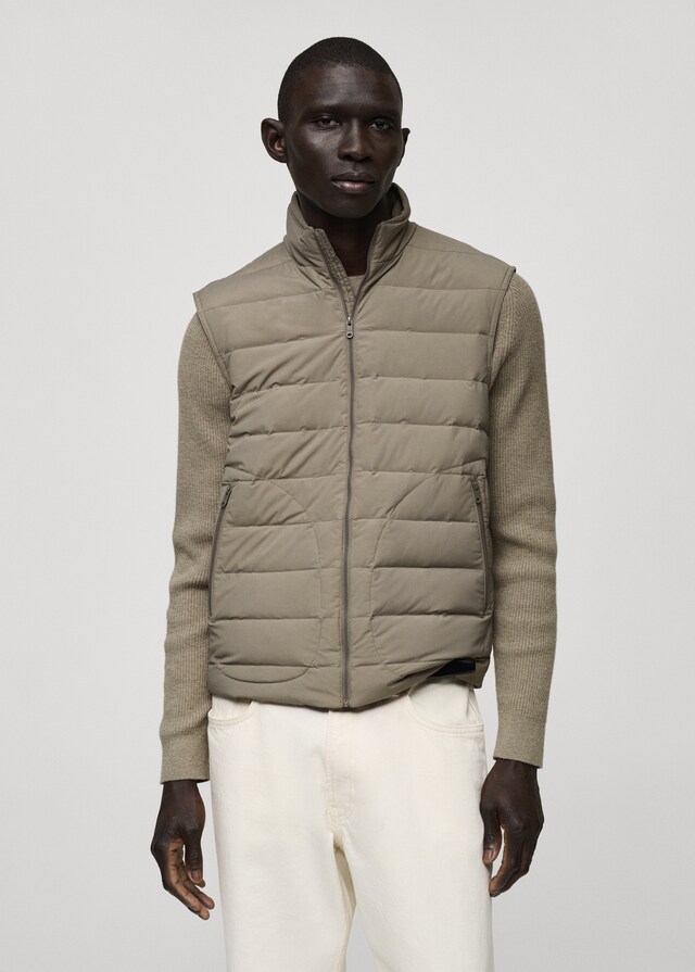 Mango Steppjacke mit Daunen- und Federfüllung