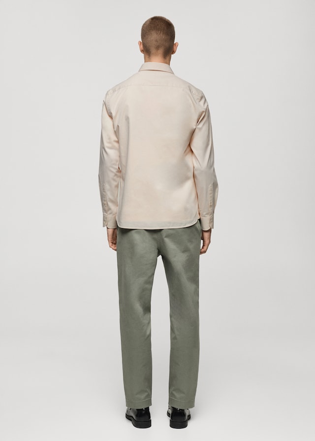 Mango Overshirt aus Baumwoll-Twill mit Taschen 50% Rabatt für begrenzte Zeit