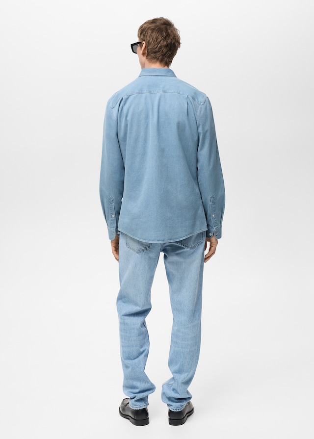 Mango Regular-Fit-Jeanshemd Outlet