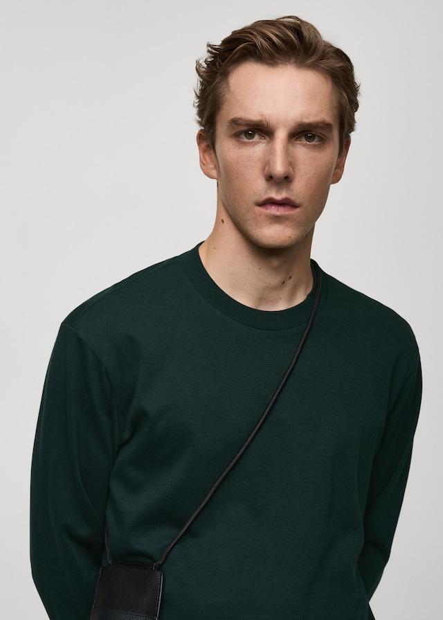 Mango Langarmshirt regular fit im Angebot