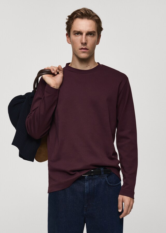 Mango Langarmshirt regular fit