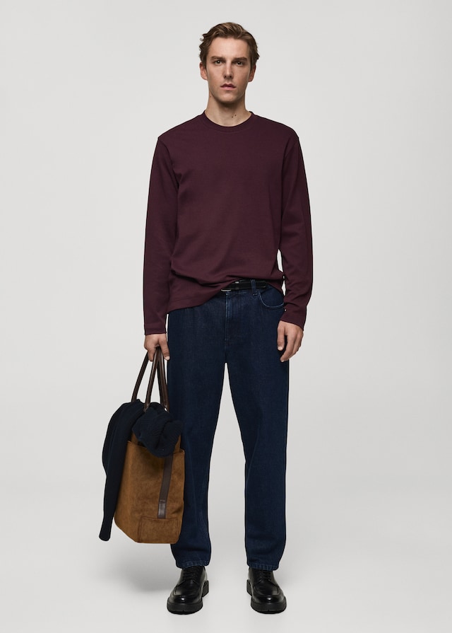 Mango Langarmshirt regular fit Günstiger Verkauf