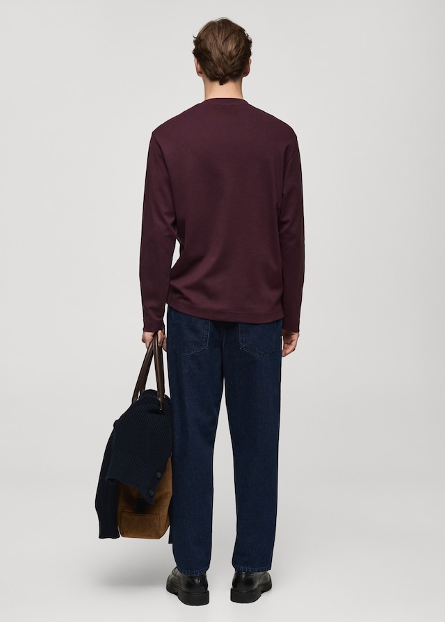 Mango Langarmshirt regular fit Günstiger Verkauf