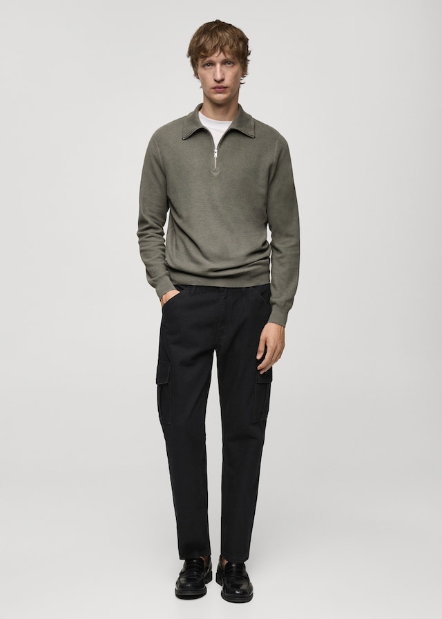 Mango Straight Fit-Cargojeans Black Friday