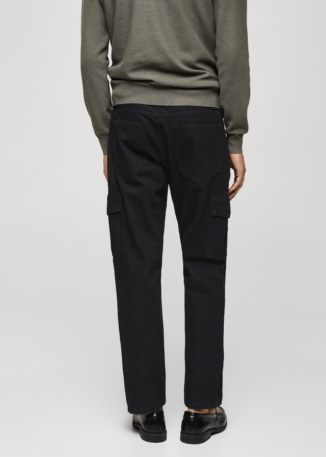 Mango Straight Fit-Cargojeans Black Friday