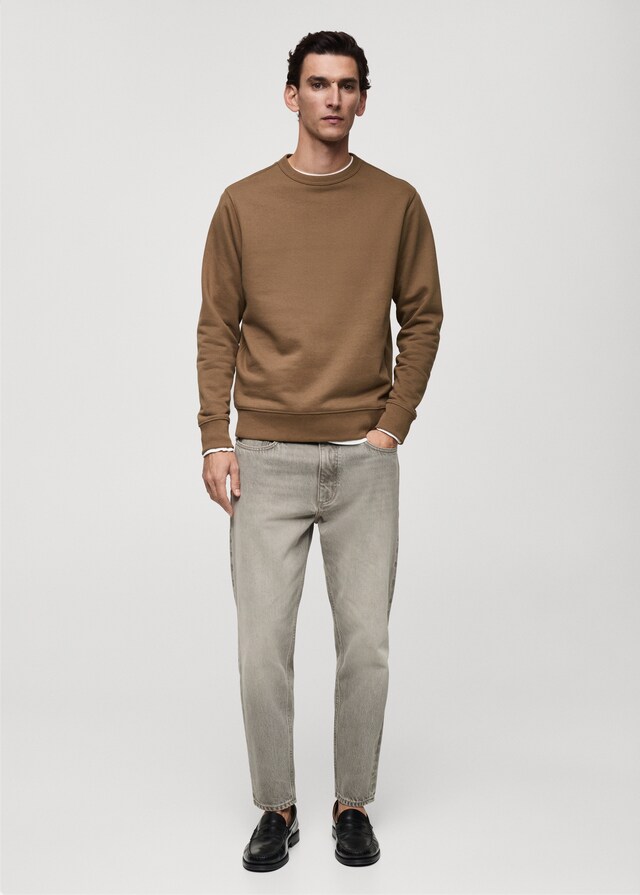 Mango Regular-Fit-Sweatshirt aus Baumwolle Osterangebot