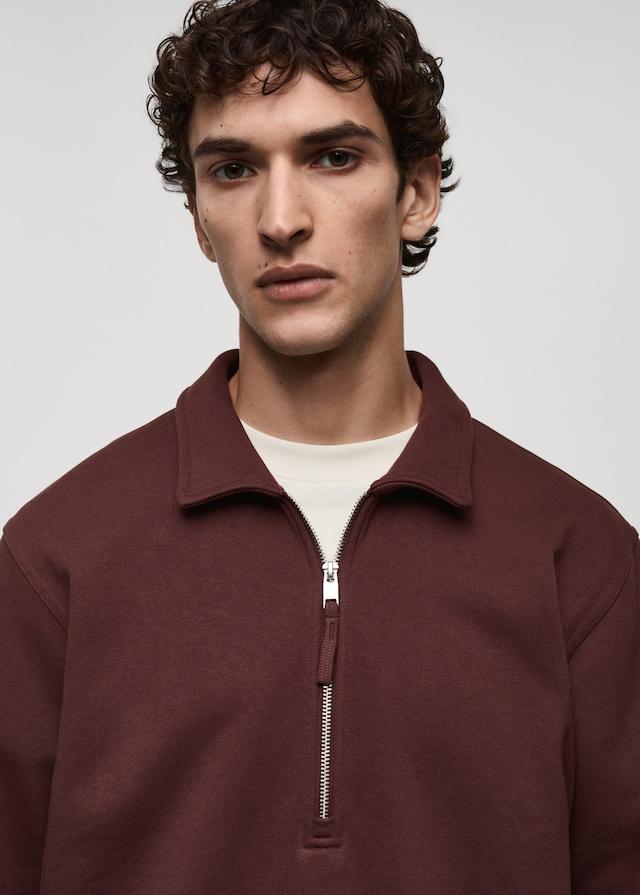 Mango Regular-Fit-Polo-Sweatshirt aus Baumwolle Muttertagsangebot