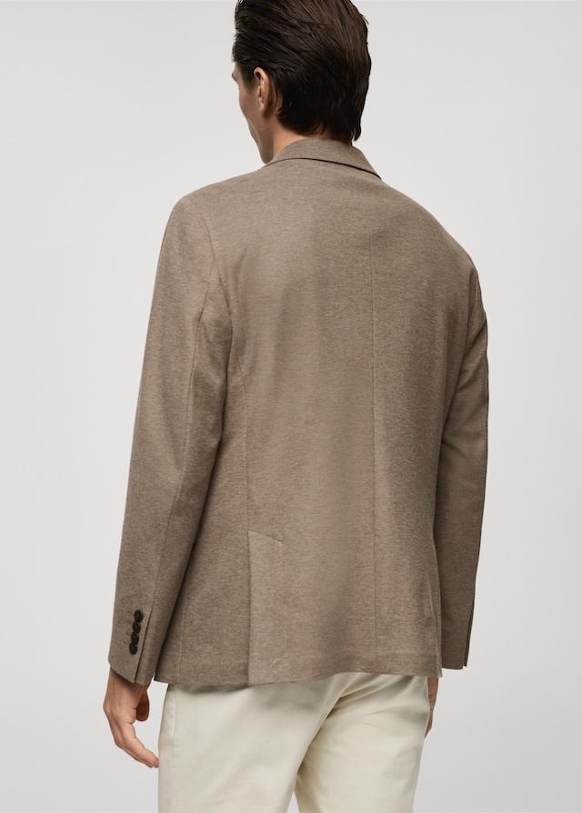 Mango Slim Fit-Blazer aus Baumwolle Jubiläumsangebot