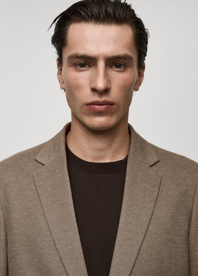 Mango Slim Fit-Blazer aus Baumwolle Jubiläumsangebot