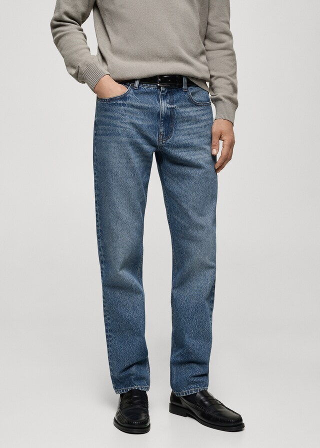 Mango Regular Fit-Jeans Bob