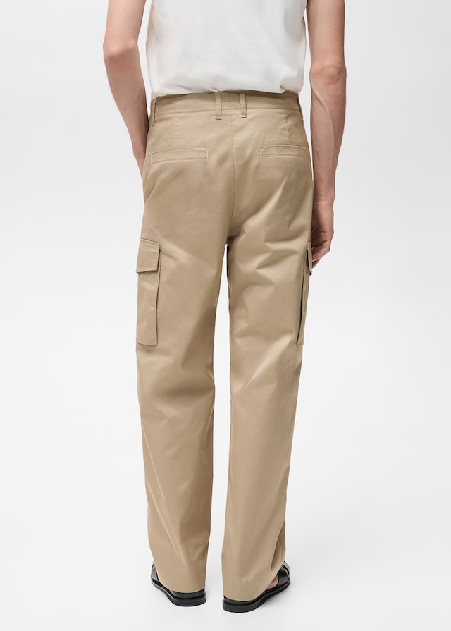 Mango Relaxed-Fit-Cargohose Kostenloser Versand international