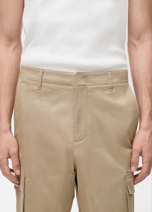 Mango Relaxed-Fit-Cargohose Kostenloser Versand international