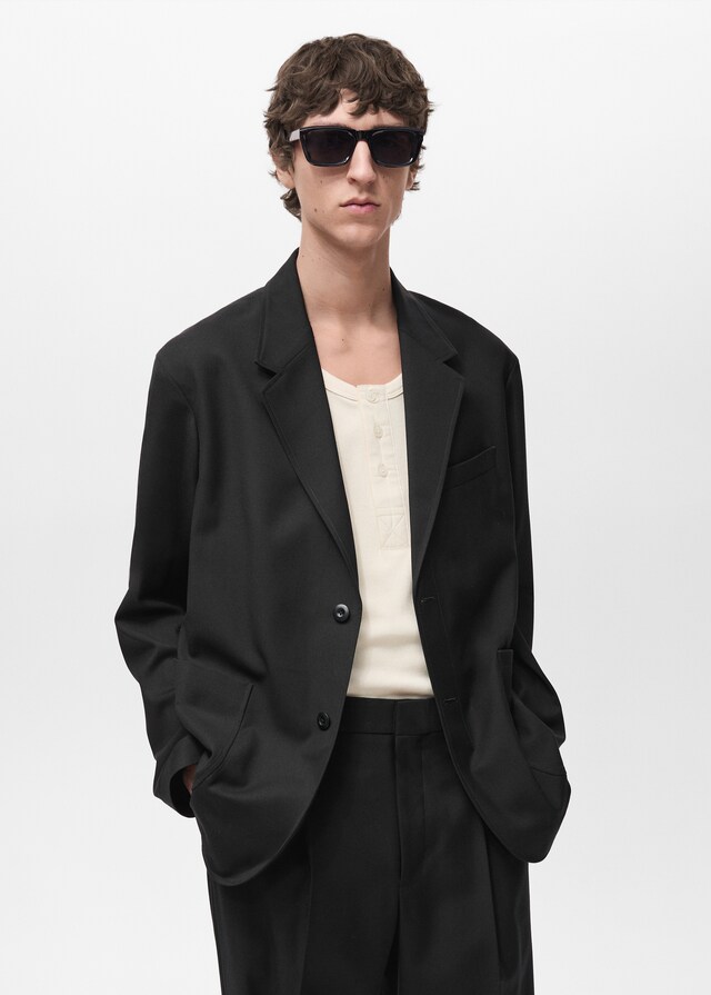 Mango Relaxed Fit-Anzugjacke