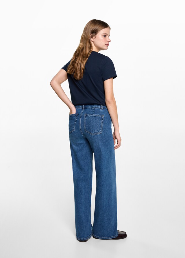 Mango Wide Leg-Jeans 50% Rabatt für begrenzte Zeit