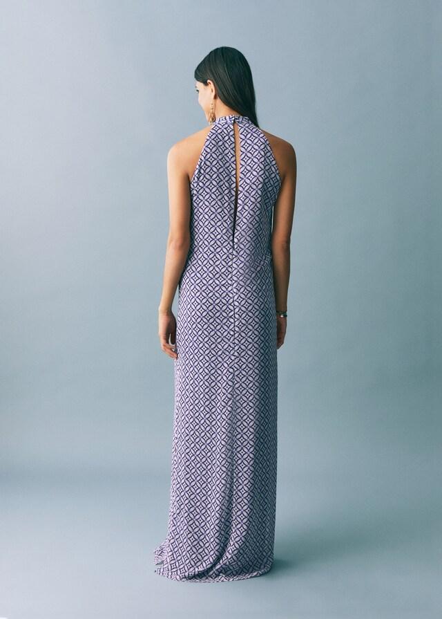 Mango Kleid mit Halfterkragen Schlussverkauf