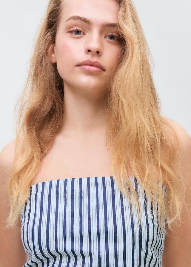 Mango Bandana-Top mit V-Ausschnitt Limitierter Zeitrabatt
