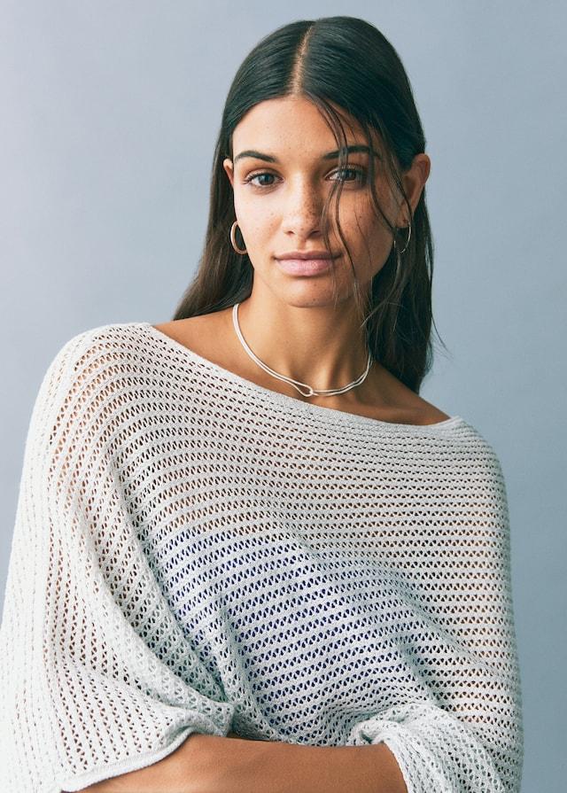 Mango Strick-Cape Exklusivangebot