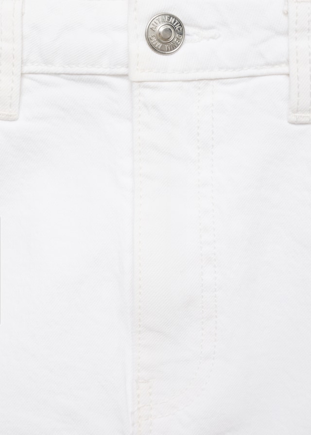 Mango Jeans-Minirock mit ausgefranstem Saum Exklusive Angebote