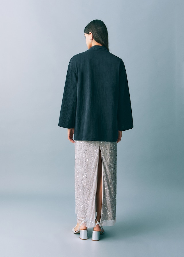 Mango Kimono-Jacke Bambula Wochenangebot