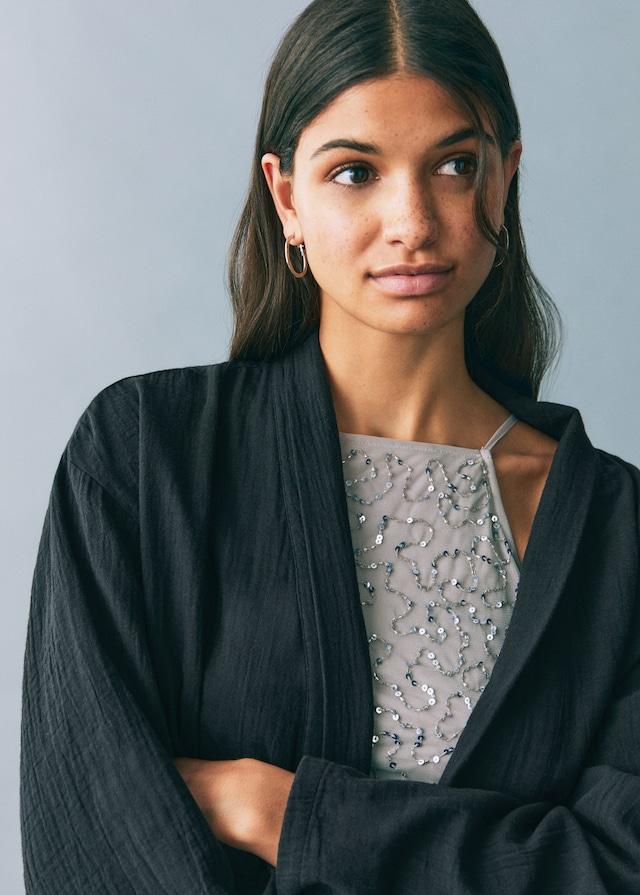 Mango Kimono-Jacke Bambula Wochenangebot