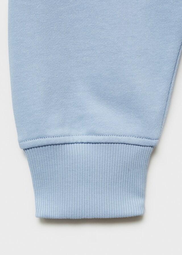 Mango Baumwoll-Sweatshirt mit aufgedrucktem Schriftzug Bis zu 60% Rabatt