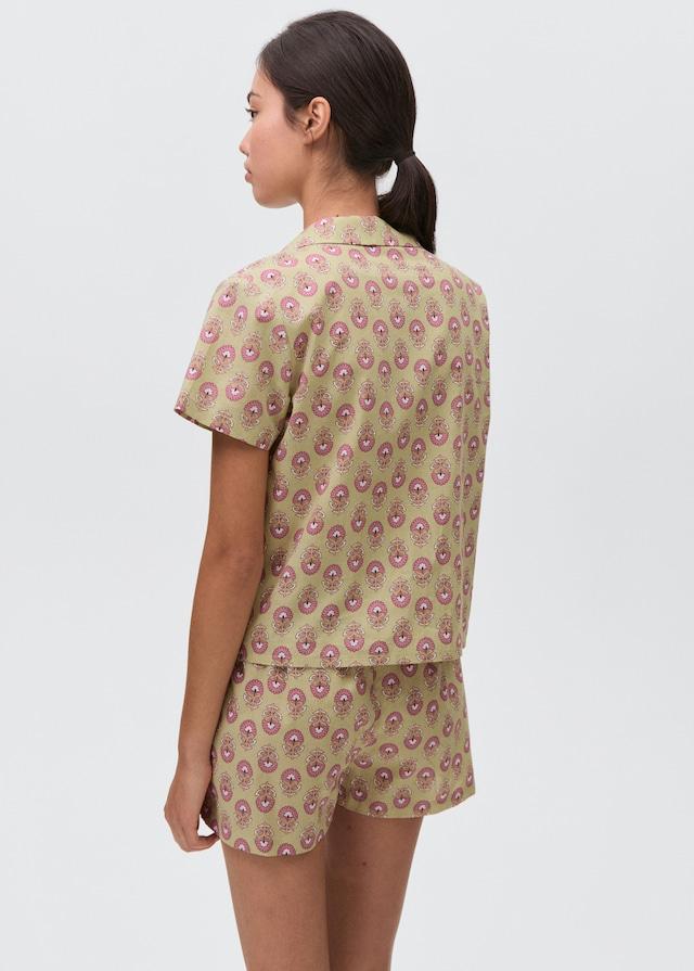 Mango Pyjama-Pack aus gemusterter Baumwolle Im Verkauf