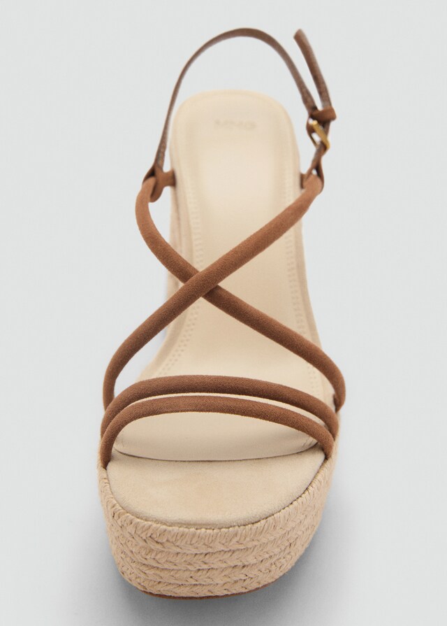 Mango Riemensandale mit Absatz Fabrik Onlineshop