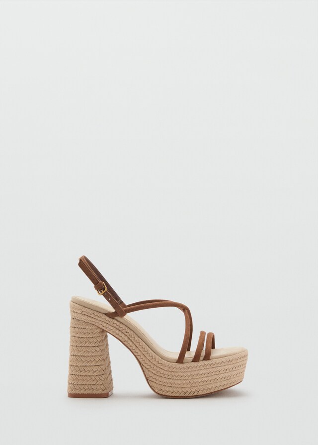 Mango Riemensandale mit Absatz Fabrik Onlineshop