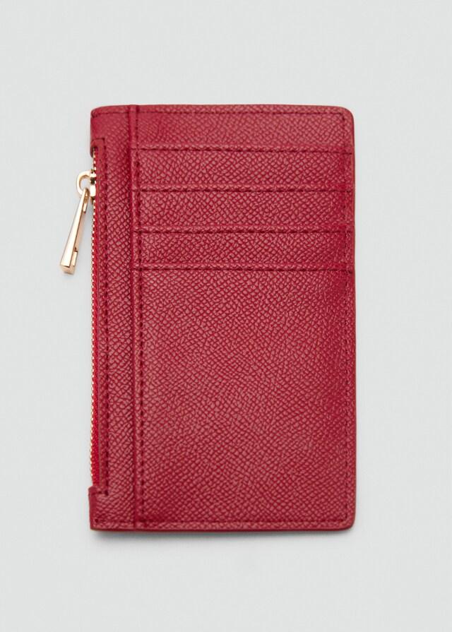 Mango Portemonnaie mit Ledereffekt Cyber Monday