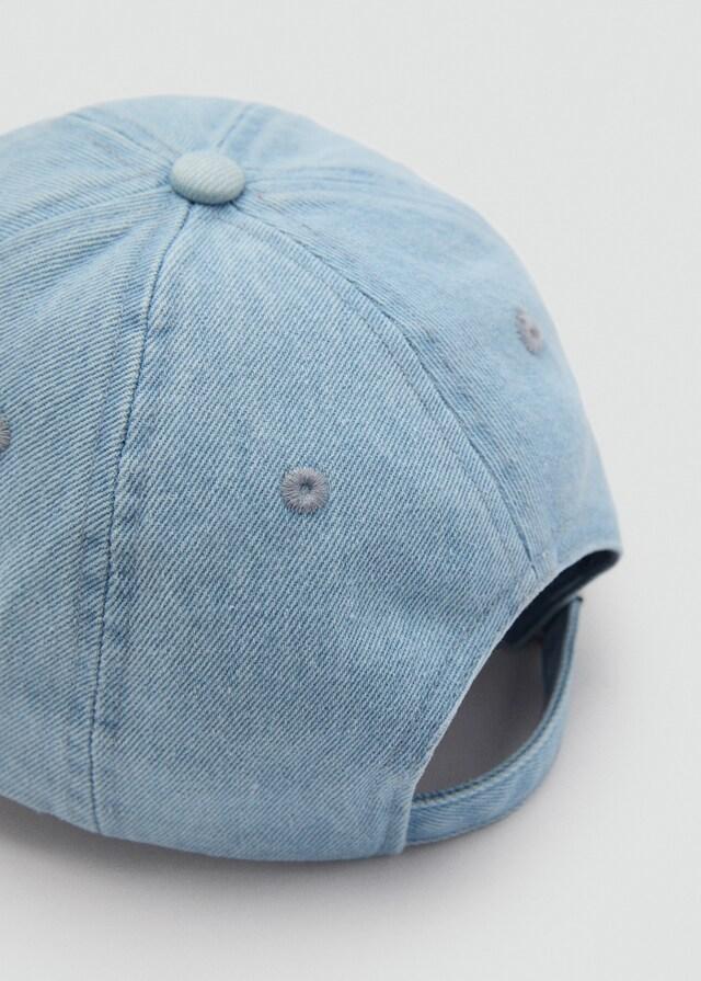 Mango Jeans-Cap mit Schriftzug Letzte 3 Tage