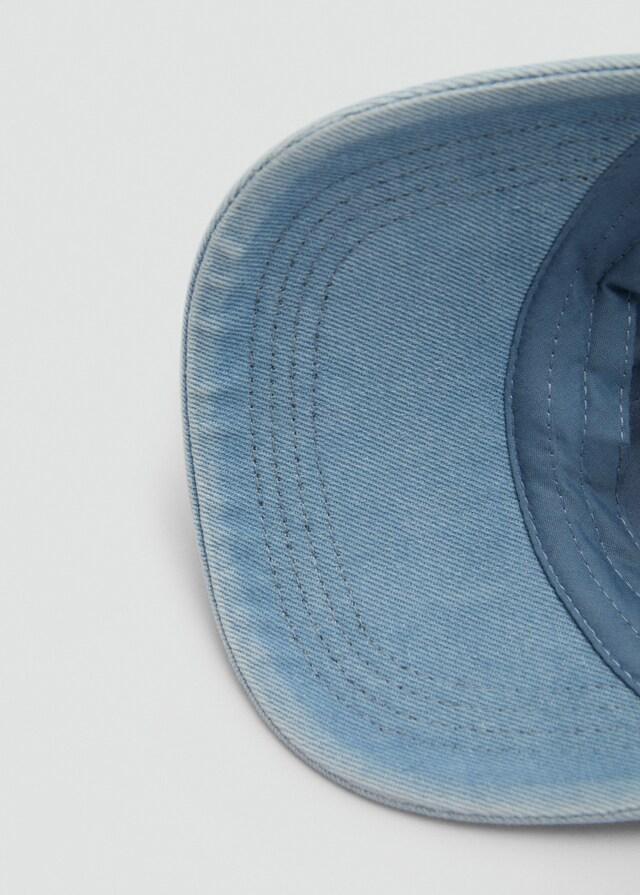 Mango Jeans-Cap mit Schriftzug Letzte 3 Tage