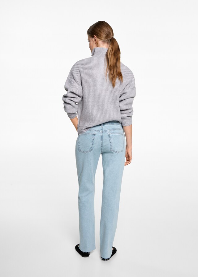 Mango Straight Fit Jeans Riesige Rabatte