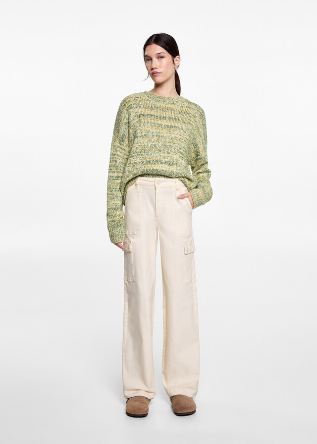 Mango Culotte-Jeans mit Taschen Clearance-Verkauf