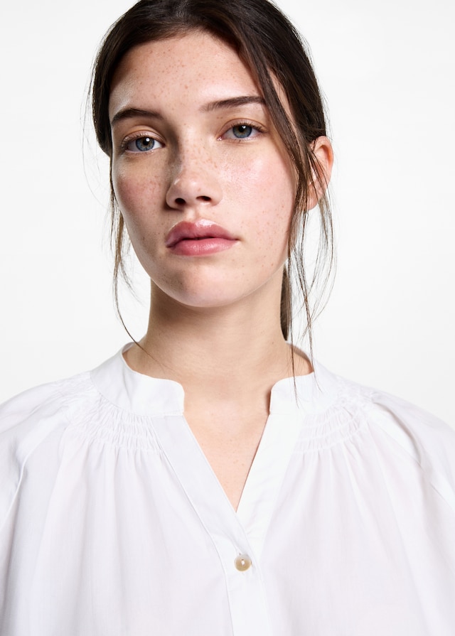 Mango Bluse mit Ballonärmeln Online