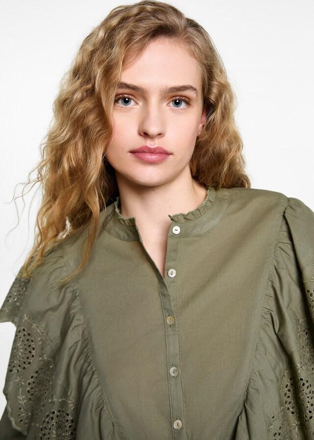 Mango Rüschenbluse Angebote