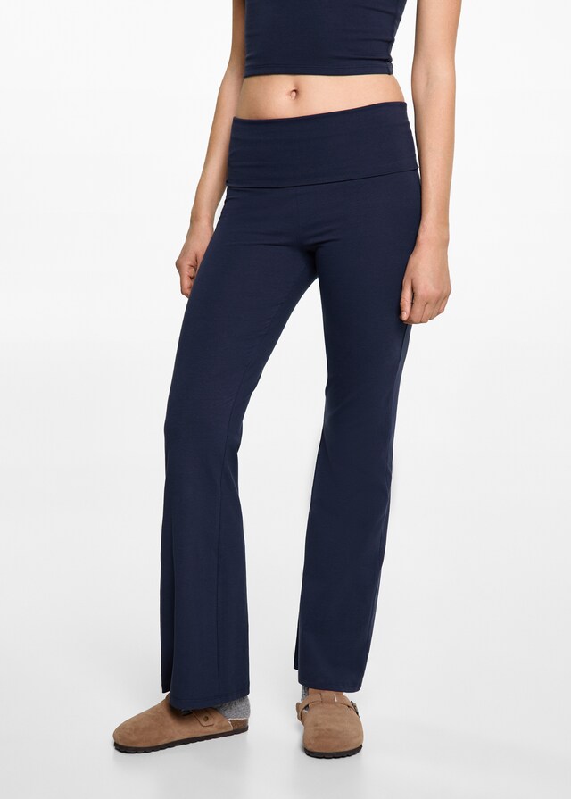 Mango Flared Leggings Fabrik Onlineshop