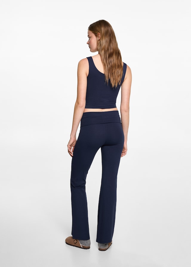 Mango Flared Leggings Fabrik Onlineshop