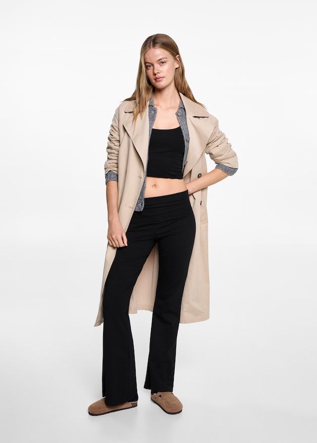 Mango Flared Leggings Günstig kaufen