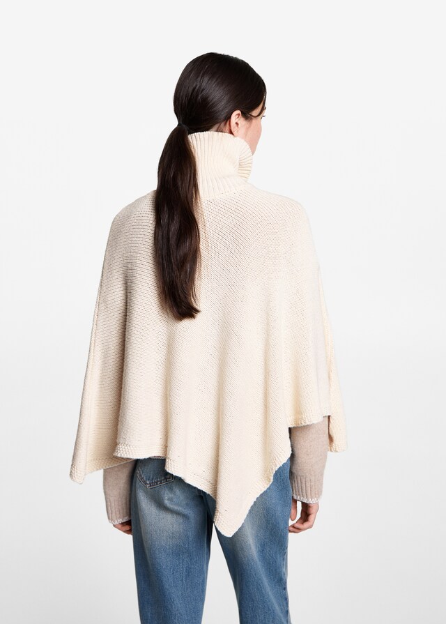 Mango Strickponcho Online Shopping