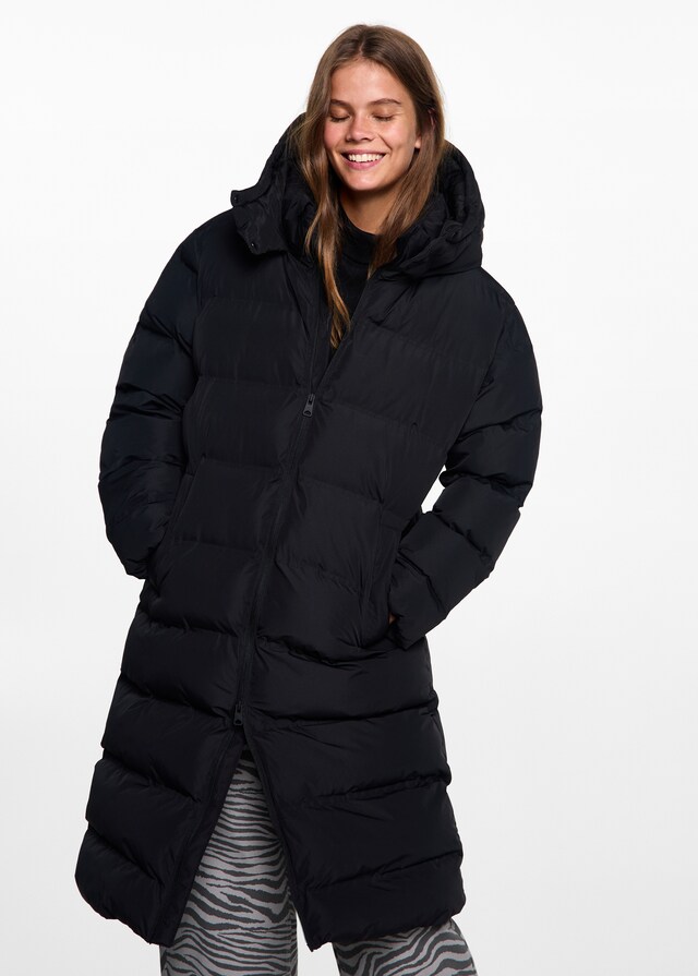 Mango Langer Steppanorak Vatertagsangebot