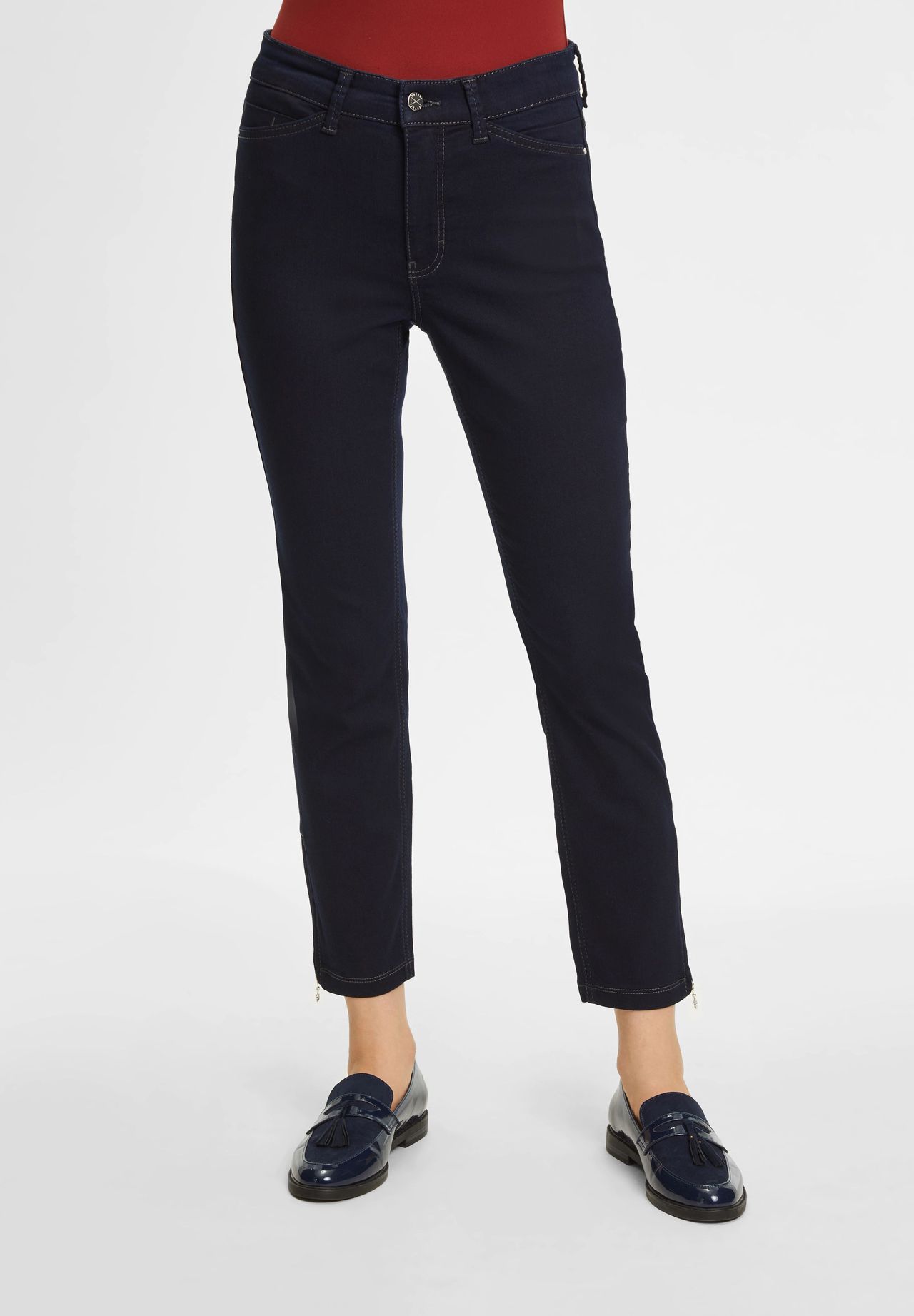 MAC Jeanshose Straight Mid Waist für Damen zollfrei