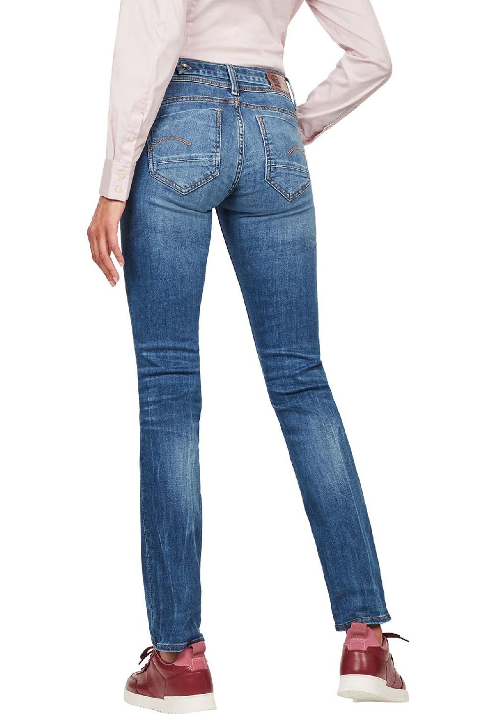 G-STAR RAW Jeans "Midge" Mid-Straight Fit uni für Damen 2025